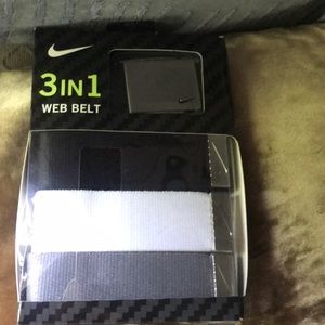 Nike 3 in 1 web belt pack brand new
